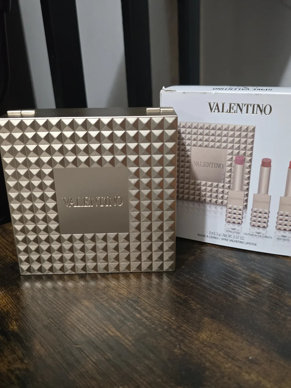 Valentino Women’s Lipstick Trio & Clutch